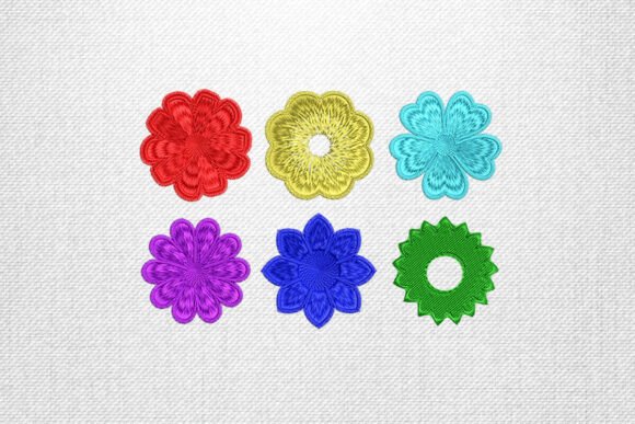 6 Colorful Flower Embroidery Designs Review
