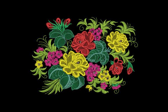 Colorful Garden Embroidery Review for Holiday Gifts