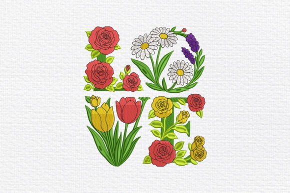 Floral LOVE Embroidery: A Designer's Review