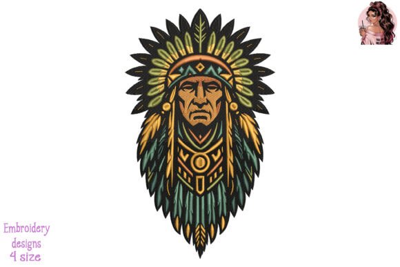 Totemic Forest Chief Embroidery Design Review